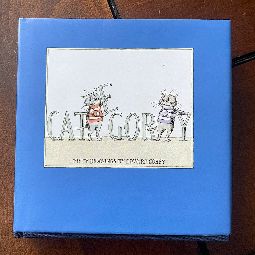 BOOK CATEGORY EDWARD GOREY